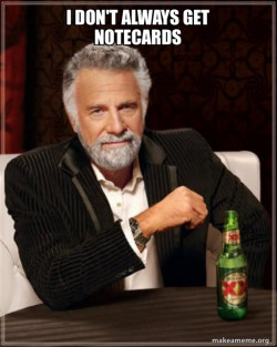 notecards