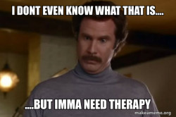 Ron Burgundy I am not even mad or That's amazing (Anchorman)