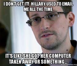 Edward Snowden (NSA Whistle Blower)