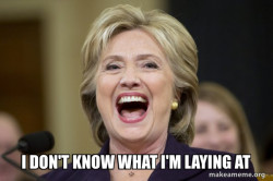 Hillary Clinton Laughs