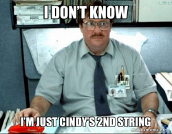 Milton from Office Space