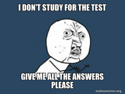 Y U No
