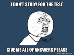 Y U No