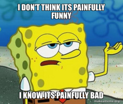 Tough SpongeBob