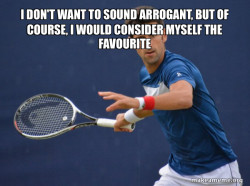 Sudden Clarity Djokovic