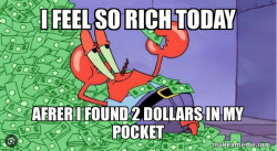 Mr Krabs Money