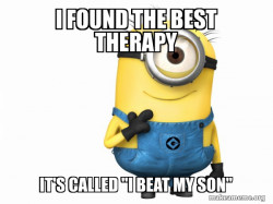 Another beat my son meme