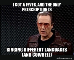 SNL - More Cowbell Meme Generator Template