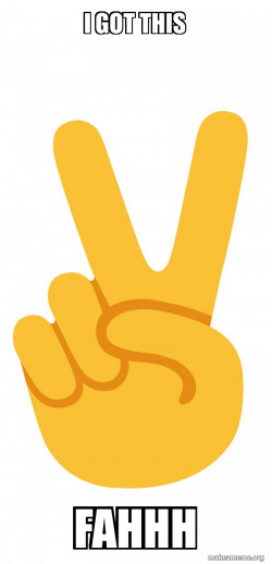 Peace Sign Emoji