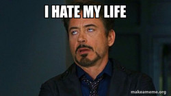 Tony Stark Eye Roll