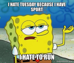 Tough SpongeBob
