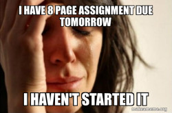 First World Problems