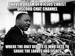 I want jesus christ discord Chat room