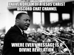 I want jesus christ discord Chat room