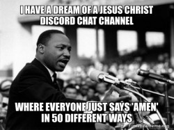 I want jesus christ discord Chat room