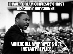 I want jesus christ discord Chat room