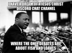 I want jesus christ discord Chat room