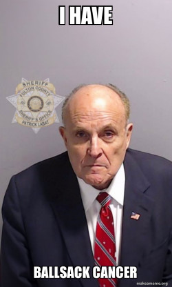Rudy Giuliani Mugshot