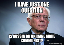 Bernie Sanders wants to know