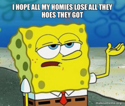 Tough SpongeBob