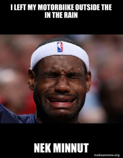 Lebron Crying