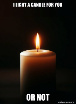 light a candle