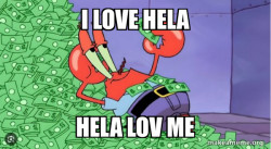 Mr Krabs Money