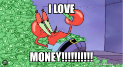 Mr Krabs Money