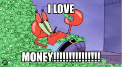 Mr Krabs Money