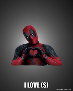 Deadpool Heart Hand
