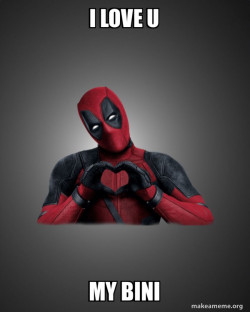 Deadpool Heart Hands