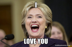 Hillary Clinton Laughs