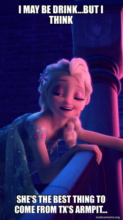 Drunk Elsa