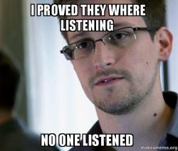 Edward Snowden (NSA Whistle Blower)