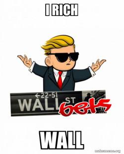 Wall Street Bets ( WallStreetBets ) Logo