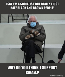 Bernie Sanders at the Inauguration
