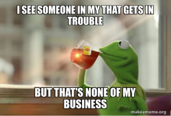 Kermit Drinking Tea