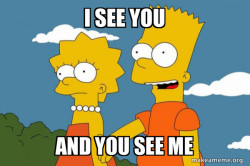 Bart and Lisa Chat