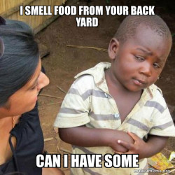 Skeptical Third World Kid