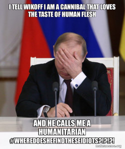 Putin Facepalm