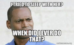 Confused Black Man