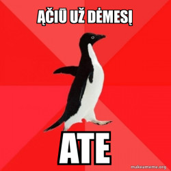 Socially Awesome Penguin