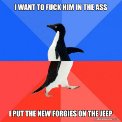 Socially Awkward Awesome Penguin