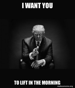 Trump Sitting In Chair - I Am In Their Way