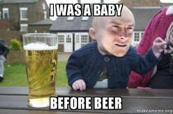 Drunk Baby Bear Grylls