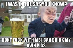 Drunk Baby Bear Grylls