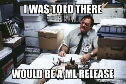 Seriously Milton - I was told there would be