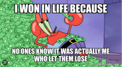 Mr Krabs Money
