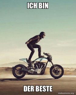 Keanu Reeves Stunt Bike