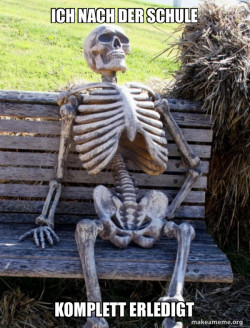 Waiting Skeleton